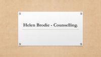 Helen Brodie - Counselling.