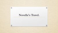 Novella's Travel.