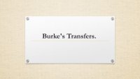 Burke's Transfers.